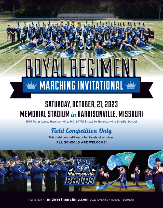 Royal Regiment Marching Invitational Flyer