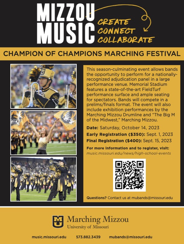 2023 Champion of Champions Poster